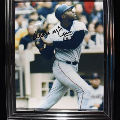 WILLIE MCCOVEY 8X10 SIGNED PHOTO W/COA