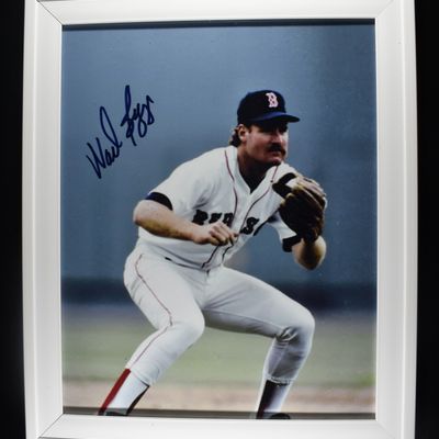 WADE BOGGS 8X10 SIGNED PHOTO W/COA