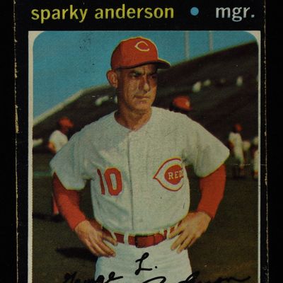 1971 TOPPS #688 SPARKY ANDERSON BASEBALL CARD