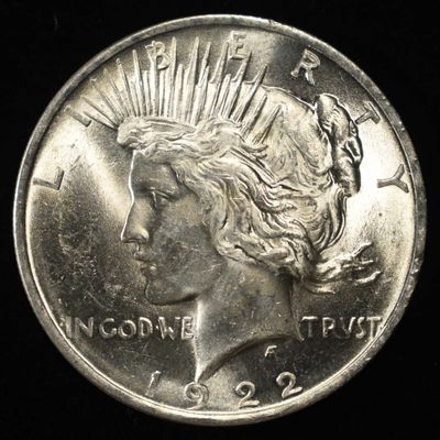 1922 PEACE DOLLAR CH BU