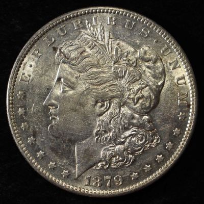 1879-O MORGAN DOLLAR AU/BU