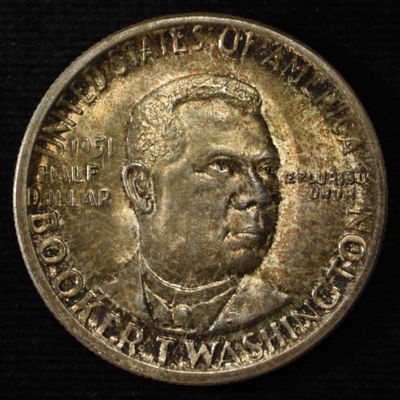 1951 50C COMMEM BROOKER T. WASHINGTON