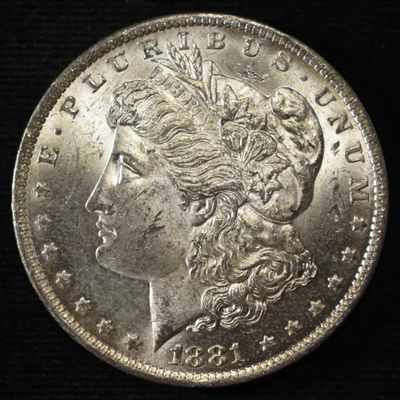 1881-O MORGAN DOLLAR BU