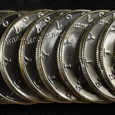 1967 KENNEDY HALF DOLLARS SMS ROLL