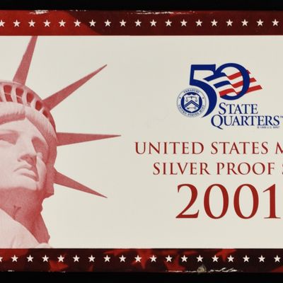 2001 SILVER PROOF SET
