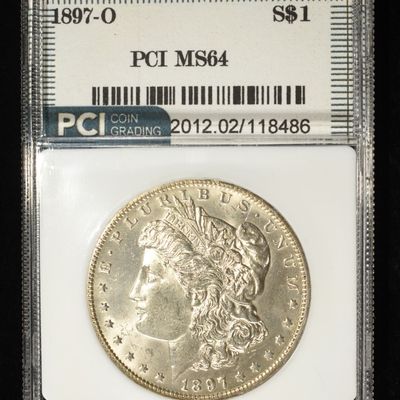 1897-O MORGAN DOLLAR CH/GEM BU