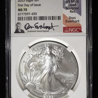 2023 AMERICAN SILVER EAGLE NGC MS70