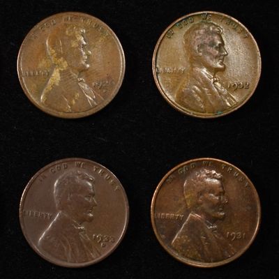 8 NICE EARLY SEMIKEY WHEAT CENTS