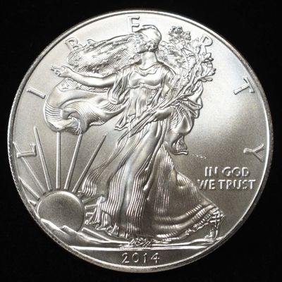 2014 AMERICAN SILVER EAGLE