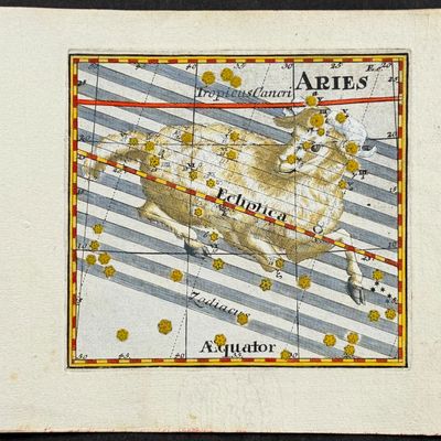 Thomas - Constellation or Celestial Chart of Aries (Ram)
