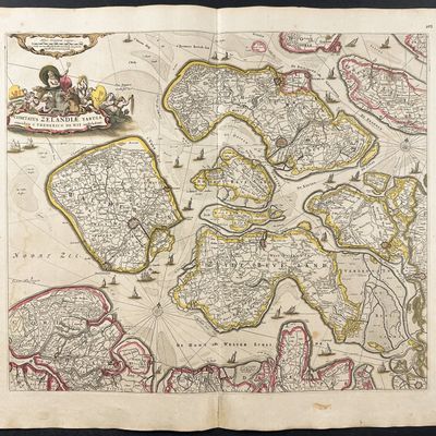 De Wit - Map of Zeeland, Netherlands