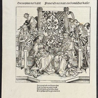 Schedel, pub. 1493 - Frederic III or Frederick the Fat, Holy Roman Emperor