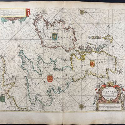 Doncker, pub. 1670 - Map of the British Isles