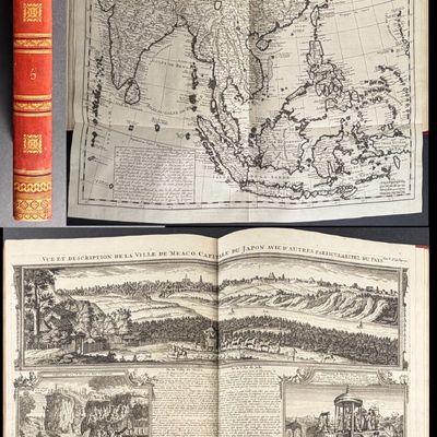 Chatelain's Atlas Historique - Volume 5 with 52 Engravings of Asia