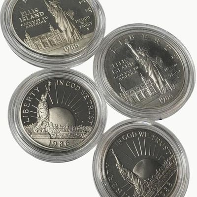 Sale Photo Thumbnail #121: 1986 US Liberty Commemorative Coins, .900