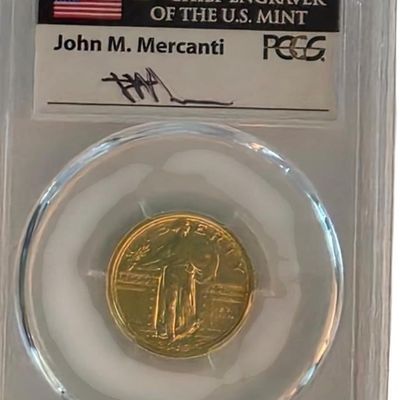 Sale Photo Thumbnail #192: 2016-W US Gold Quarter Eagle, PCGS, Signed