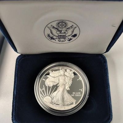 Sale Photo Thumbnail #224: (1) Silver American Eagle $1 Proof Coin