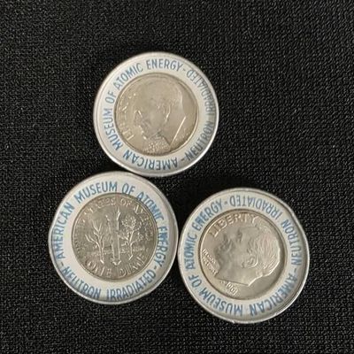 Sale Photo Thumbnail #331: (6) Silver US Dimes, and (1) Quarter