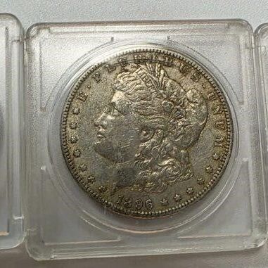 Sale Photo Thumbnail #35: (3) Morgan Silver Dollars