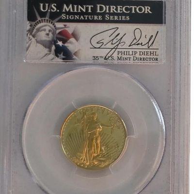 Sale Photo Thumbnail #194: 1993-P US Gold Quarter Eagle, PCGS