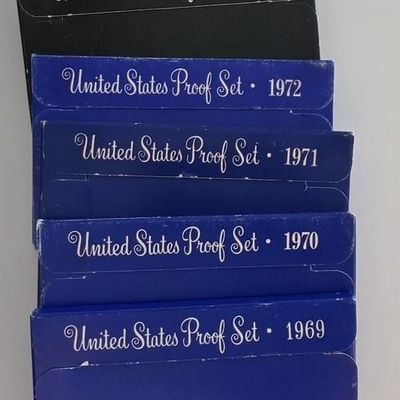 Sale Photo Thumbnail #309: (6) US Mint Proof Set, Mint Sets