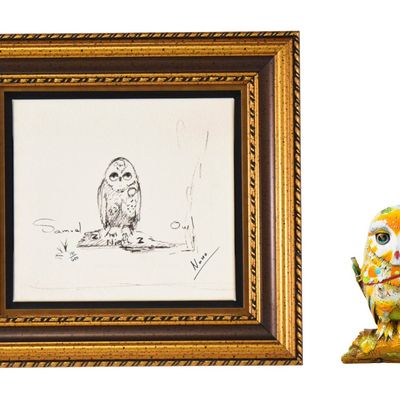 Sale Photo Thumbnail #45: Nano Lopez Bronze Sculpture and Giclee Samuel the Poet