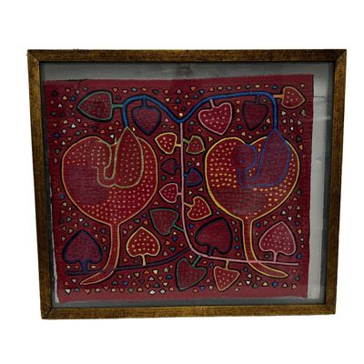 Sale Photo Thumbnail #448: Old Panama Kuna Mola Folk Art Reverse Applique