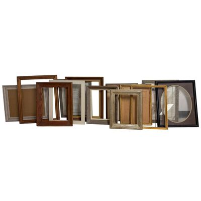 Sale Photo Thumbnail #339: Lot of 13 Medium Sized Wooden Frames