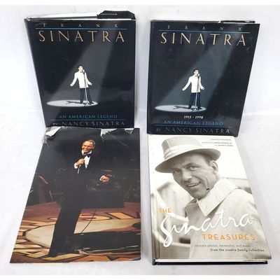 Sale Photo Thumbnail #222: Lot of 4 Frank Sinatra Books