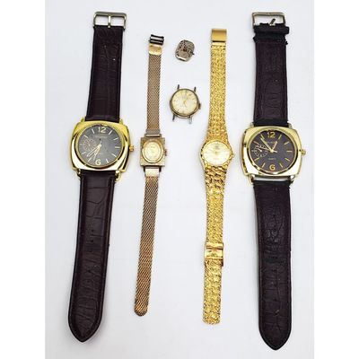 Sale Photo Thumbnail #91: Lot of 5 Vintage Watches