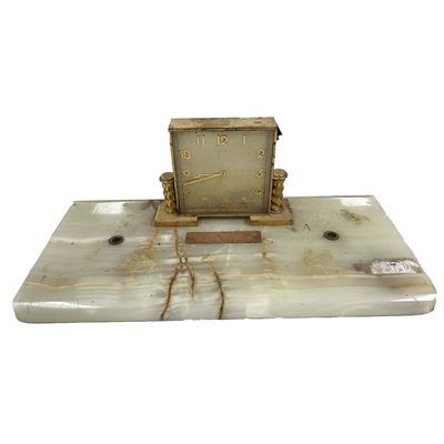 Sale Photo Thumbnail #217: Vintage Cowell & Hubbard Art Deco Style Desk Clock