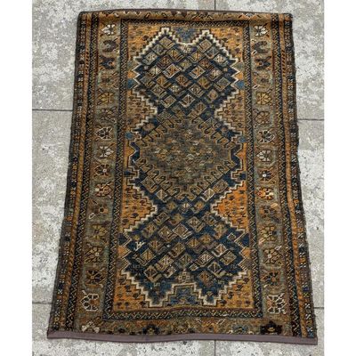 Sale Photo Thumbnail #145: 19thc Antique Persian Malayer Rug
