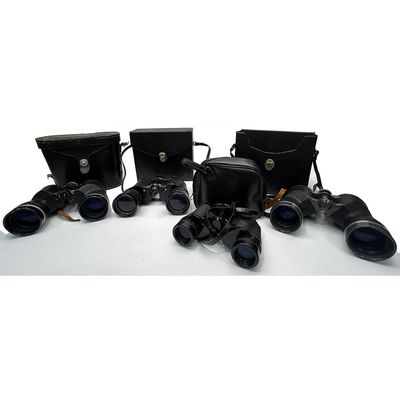 Sale Photo Thumbnail #437: Lot of 4 Vintage & Antique Binoculars