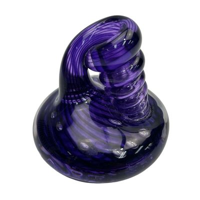 Sale Photo Thumbnail #109: Hand-Blown Art Glass  Pen Holder Paperweight