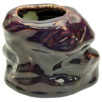 Sale Photo Thumbnail #291: Chinese Purple Glaze Porcelain Vessel