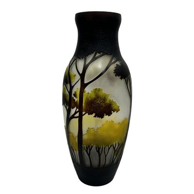 Sale Photo Thumbnail #413: Cameo Glass Vase