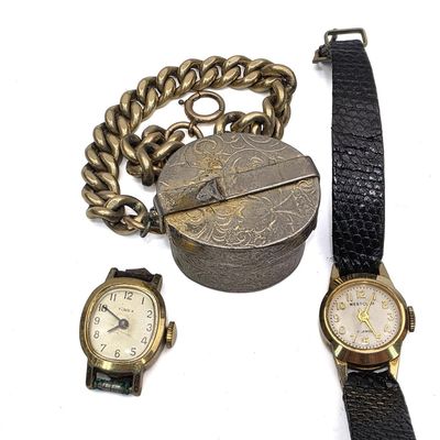 Sale Photo Thumbnail #327: 3 Vintage Watches