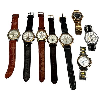 Sale Photo Thumbnail #251: Lot of 8 Watches