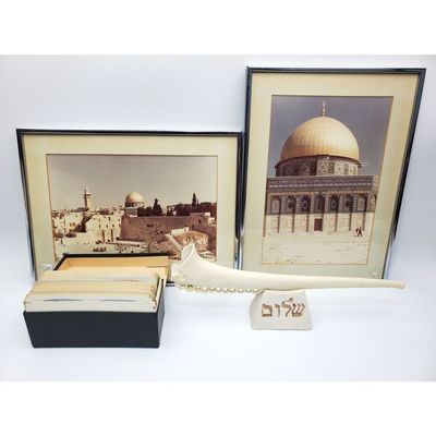 Sale Photo Thumbnail #436: Judaica Lot of 4 Items