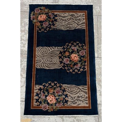 Sale Photo Thumbnail #140: Vintage Chinese Peking Rug