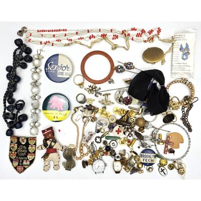 Sale Photo Thumbnail #326: Group Lot of Costume Jewelry