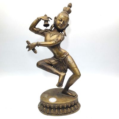Sale Photo Thumbnail #41: East Asian Bronze Figure of a Dancing Dakini