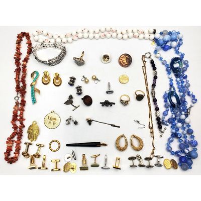 Sale Photo Thumbnail #119: Fine Bag Lot of Costume Jewelry Incl. Givenchy