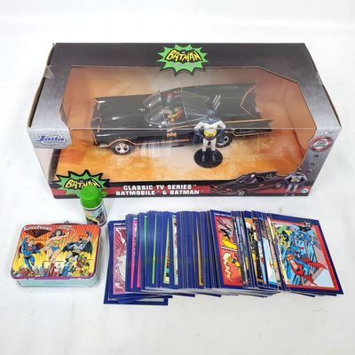 Sale Photo Thumbnail #235: Batmobile Die-Cast Metal Model & Others