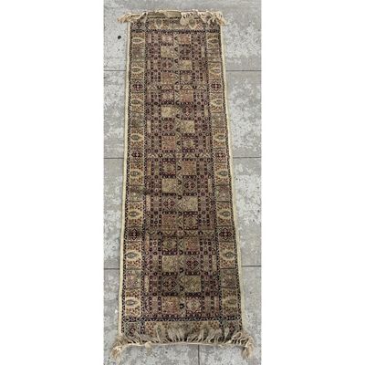Sale Photo Thumbnail #144: Kashmiri or Afghan Turkmen Carpet Runner