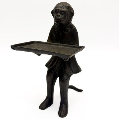 Sale Photo Thumbnail #308: Metal Figural Monkey Card Holder