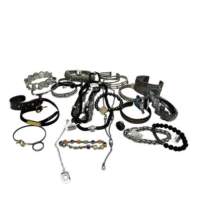 Sale Photo Thumbnail #53: Bag Lot of Fine Costume Jewelry