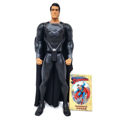 Sale Photo Thumbnail #227: Man of Steel Superman Figure & Hardcover Comic
