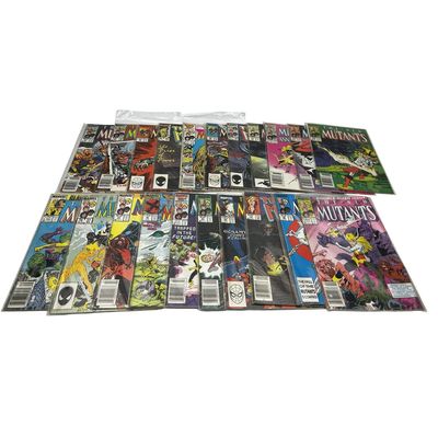 Sale Photo Thumbnail #393: Lot of 21 Marvel Comics "The New Mutants".