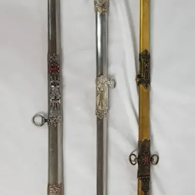 Sale Photo Thumbnail #142: antique Masonic swords